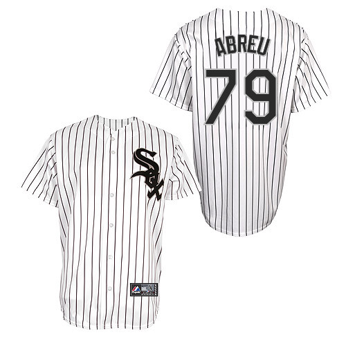 Jose Abreu #79 Youth Baseball Jersey-Chicago White Sox Authentic Home White Cool Base MLB Jersey